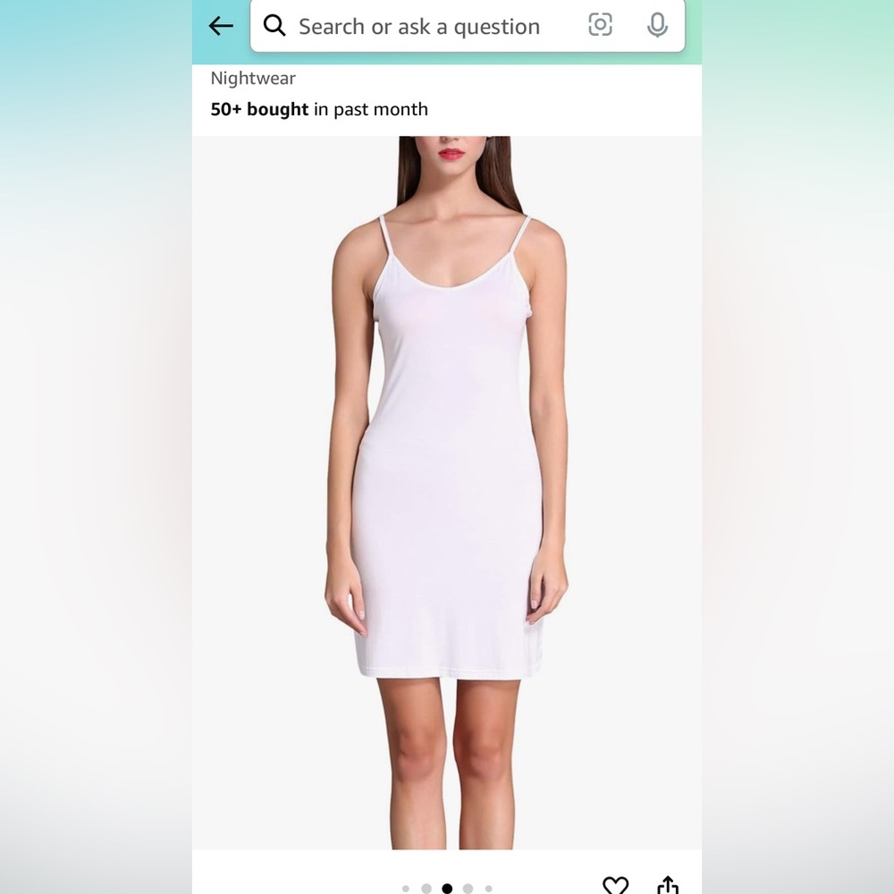 Coreal Full Slip/Camisole - Size M